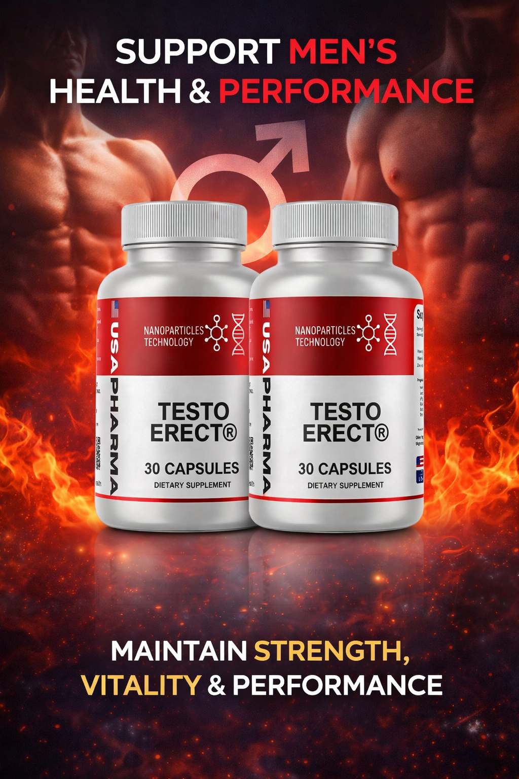 Testo Rocket TestoErect USA | Natural Male Vitality & Performance Support